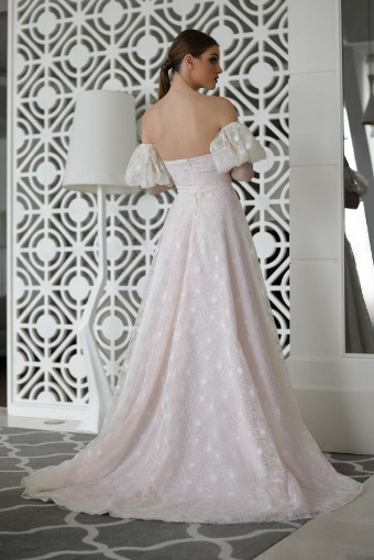 Monsolo Couture Bloom Style #M1317 #1 Ivory/Blush thumbnail