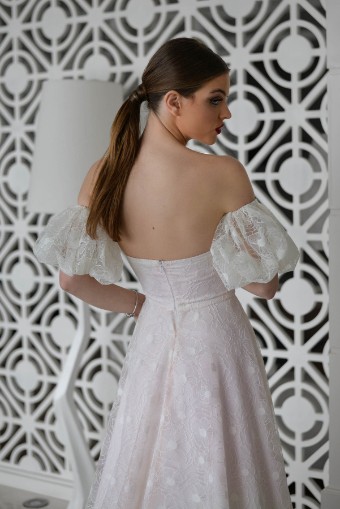 Monsolo Couture Bloom Style #M1317 #2 Ivory/Blush thumbnail