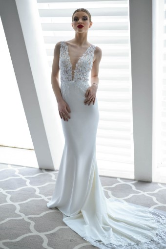 Monsolo Couture Misty Style #M1305 #0 default Ivory/Nude thumbnail