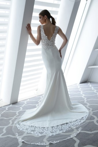 Monsolo Couture Misty Style #M1305 #1 Ivory/Nude thumbnail