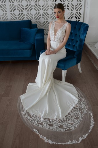 Monsolo Couture Misty Style #M1305 #3 default Ivory/Nude thumbnail