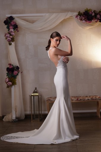 Monsolo Couture Dallas Style #M1114 #2 Ivory/Nude thumbnail