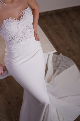 Monsolo Couture Dallas Style #M1114 #3 default Ivory/Nude thumbnail