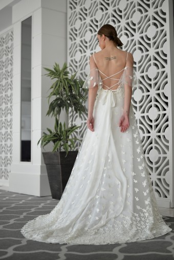 Monsolo Couture Nessa Style #M1303 #2 Ivory thumbnail