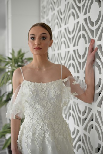 Monsolo Couture Nessa Style #M1303 #3 default Ivory thumbnail