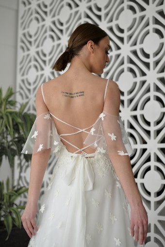 Monsolo Couture Nessa Style #M1303 #1 Ivory thumbnail