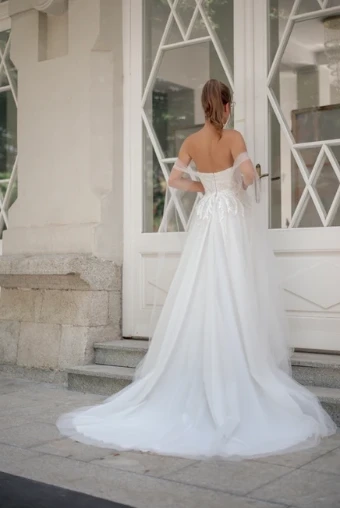 Monsolo Couture Anastasia Style #M1411 #2 Ivory thumbnail