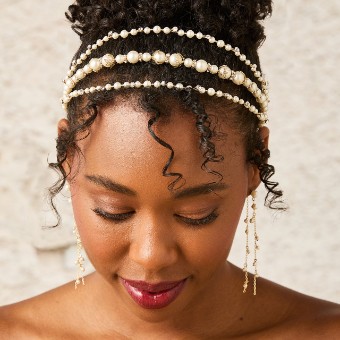 Envouge HB2513 Style #HB2513 #0 default Ivory/Clear/Light Gold thumbnail