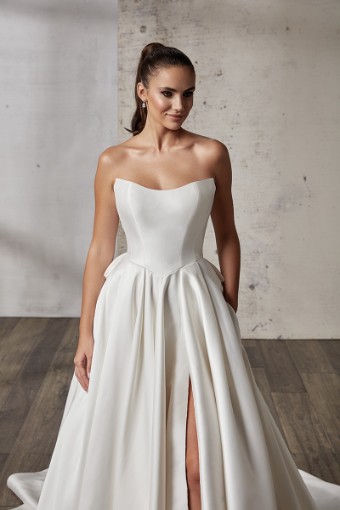 Eddy K Dreams Rosetta Style #DR2613 #5 Pearl Ivory thumbnail