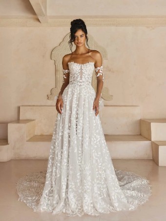 Madi Lane MLNL01152LM Laiya lined Style #ML25110LN Laiya Lined #6 default Ivory/Mocha thumbnail