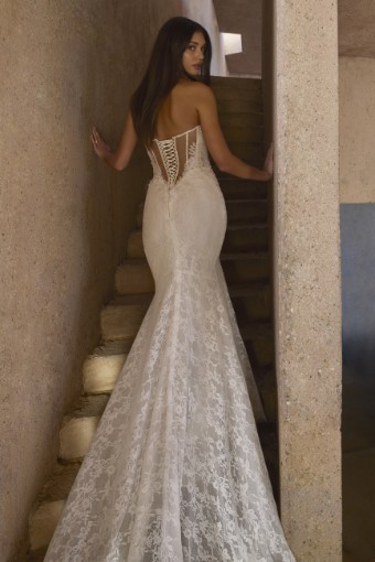 Casablanca Bridal Gwendolyn Style #2609 #7 Ivory/Nude/Ivory thumbnail