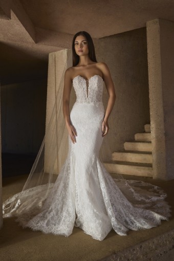 Casablanca Bridal Gwendolyn Style #2609 #5 Ivory/Nude/Ivory thumbnail