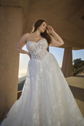 Casablanca Bridal Geneva Style #2621 #8 Black thumbnail