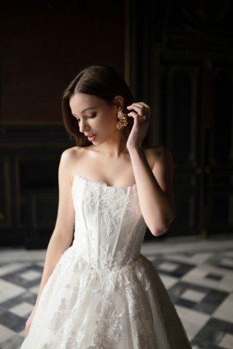 Abella Morisot Style #E555 #2 Ivory thumbnail