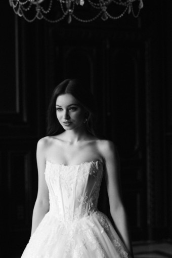 Abella Morisot Style #E555 #4 Ivory thumbnail