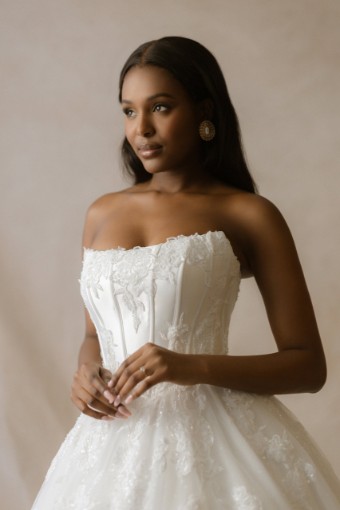 Abella Morisot Style #E555 #9 Ivory thumbnail