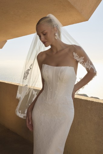 Casablanca Bridal Veridiana Style #2601C #5 default Ivory/Ivory thumbnail