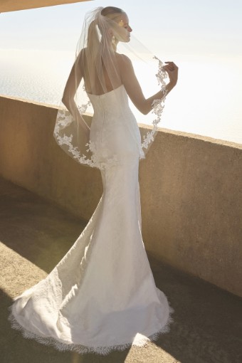 Casablanca Bridal Veridiana Style #2601C #4 Ivory/Ivory thumbnail