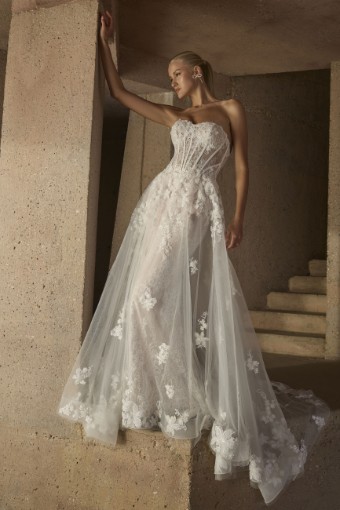 Casablanca Bridal Elysia Style #2606C #6 default Nude/Ivory thumbnail