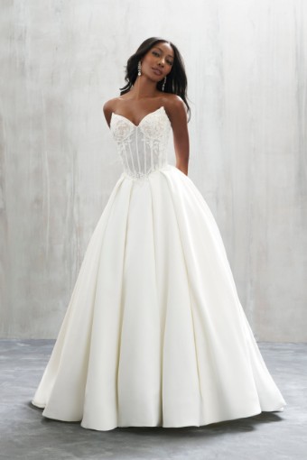 Allure Couture AB387C Style #C783 #6 Ivory thumbnail