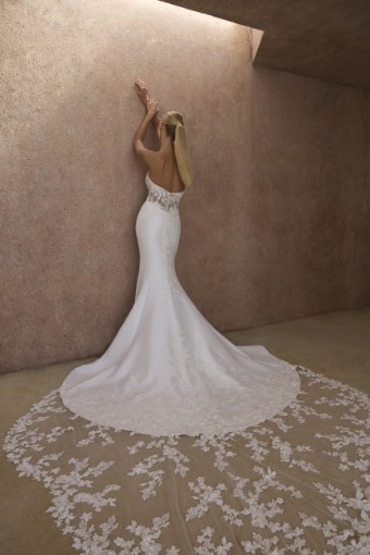 Casablanca Bridal Esme Style #2617C #4 Ivory/Nude/Ivory thumbnail