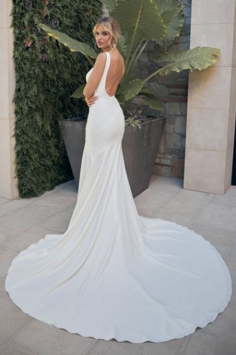 Casablanca Bridal CB501EL Dior Style #LE105 #1 default Ivory thumbnail