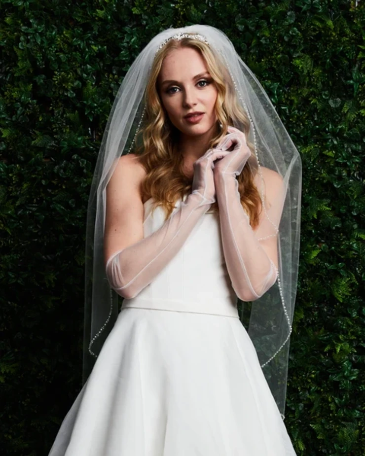 Marionat G203 Stretch tulle gloves Default Thumbnail Image