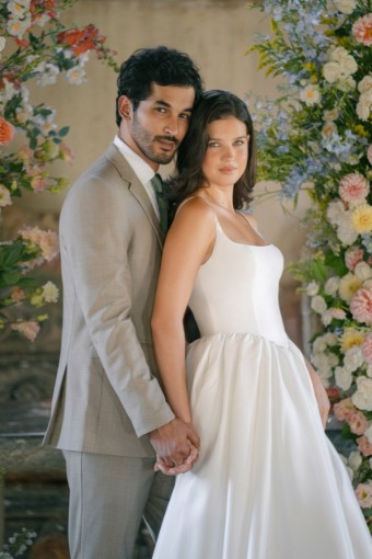 Allure Bridals AB2041A Anna Style #A1402 #17 Ivory thumbnail