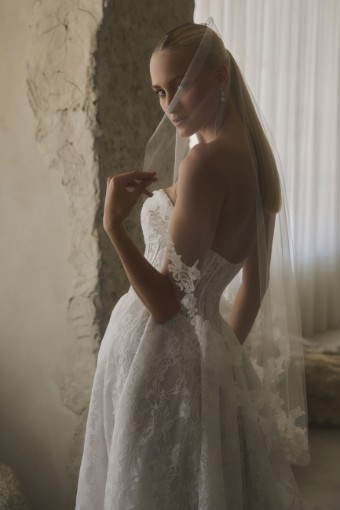 Casablanca Bridal Bennet Style #2638FBC #6 Ivory/Nude/Ivory thumbnail