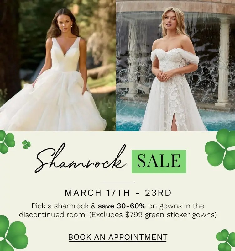 Shamrock Sale at Dublin Bridal