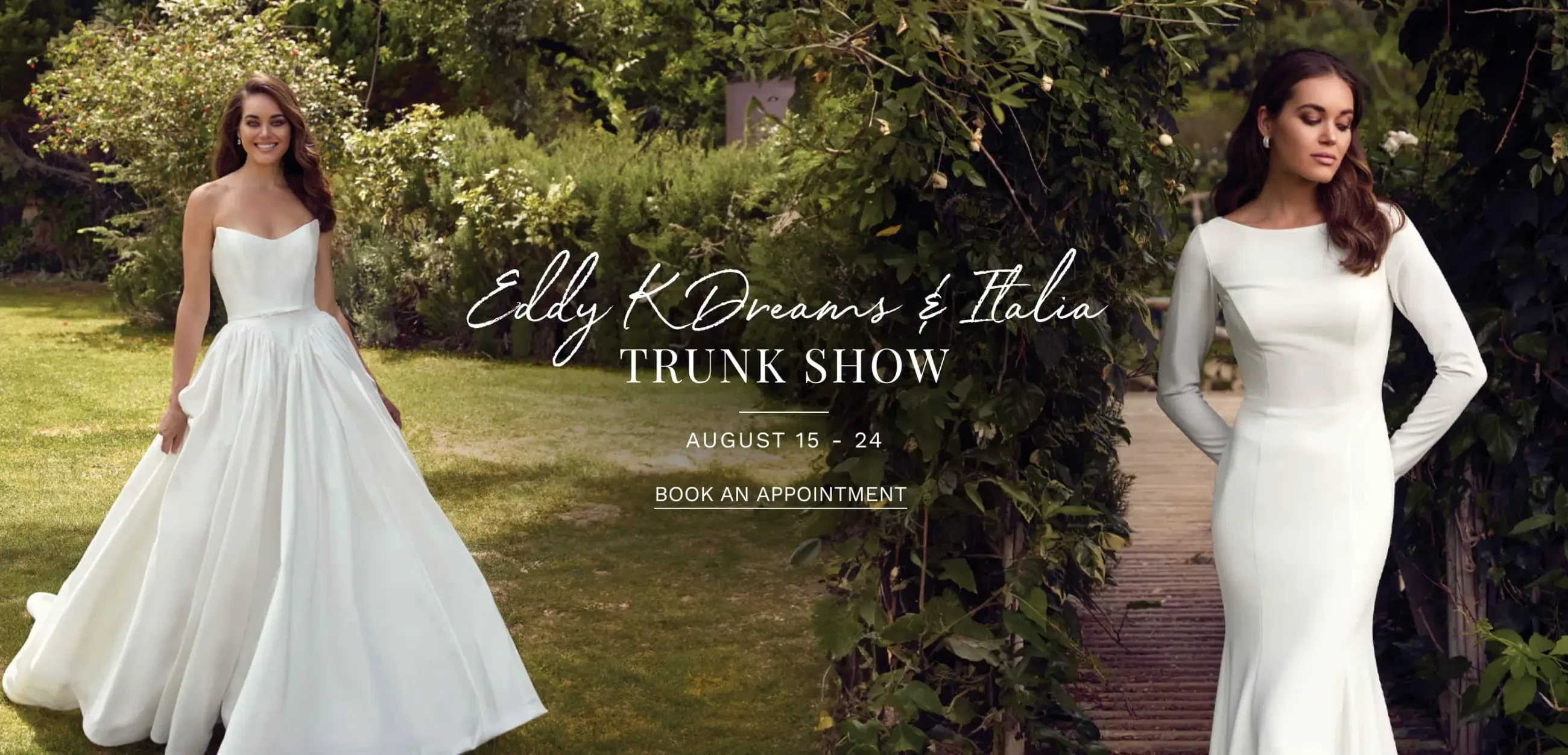 Eddy K Dreams & Italia Trunk Show at Dublin Bridal