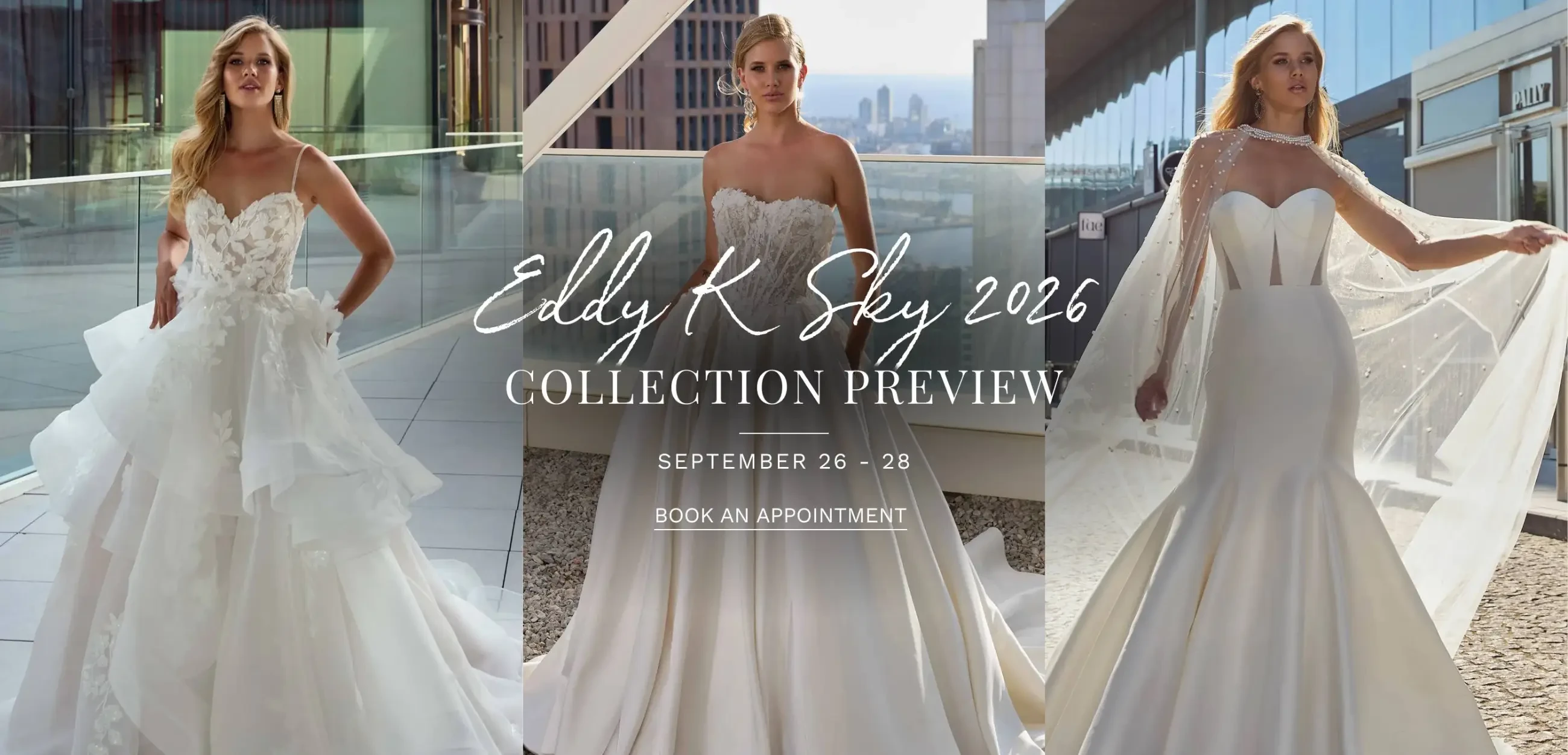 Eddy K Sky Trunk Show at Dublin Bridal